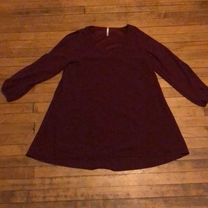 Purple Fall party dress